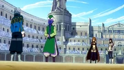 Leon et Yûka contre Kagura et Miliana
