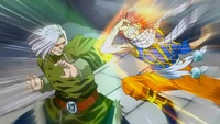 Natsu attaque Zero