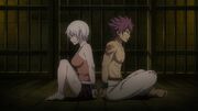 Lisana et Natsu en prison