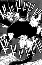 Nirvana s'écroulant dans le Chapitre 161