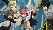 Natsu contre les dragons jumeaux