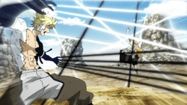 Rahkeid est battu par les mains de Sting