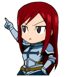 Erza Chibi qui commande