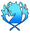 Symbole de Blue pegasus
