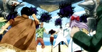 Fairy Tail affronte les Soldats Phantom de José