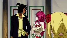 Ren et Cherry rougissant