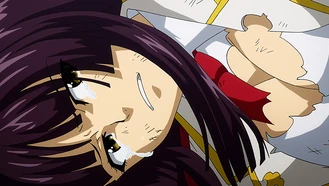 Kagura blessée par Minerva