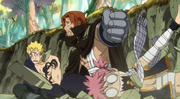 Gildarts mettant Natsu K