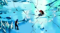 Natsu commence à detruire la tour