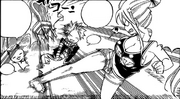 Natsu et Happy s'introduisent chez Lucy