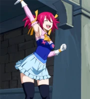 Cherrya, avant son combat contre Wendy.