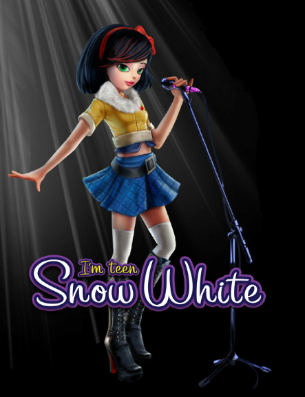 teen snow white costume