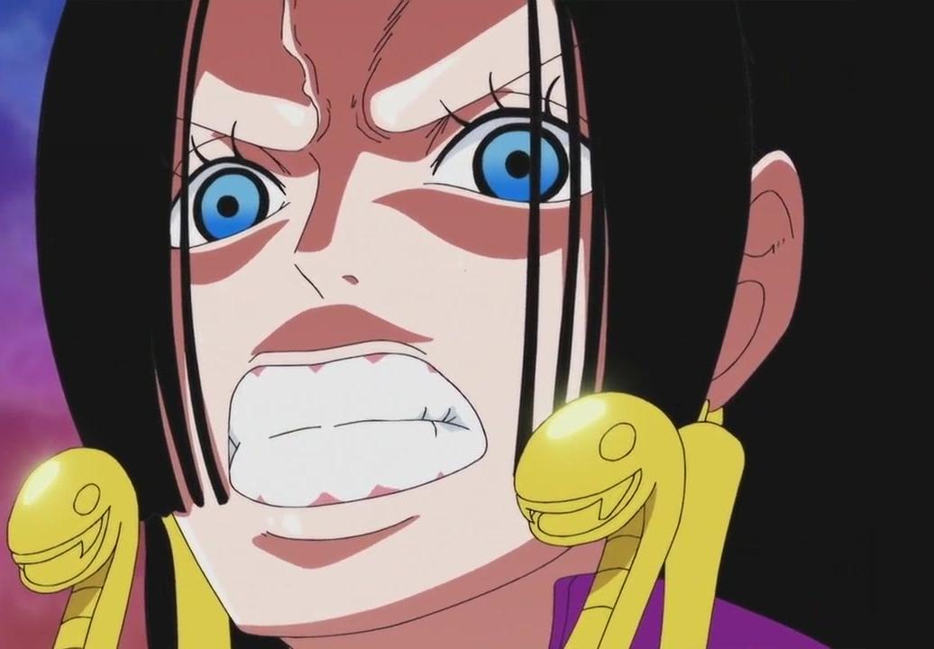 one piece - Why didn't Boa Hancock's attack affect Luffy? - Anime