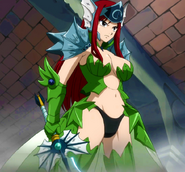 Erza in Water Empress Armor.