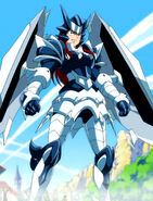 Erza in Adamantine Armor.