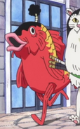 Luffy's Fish Disguise