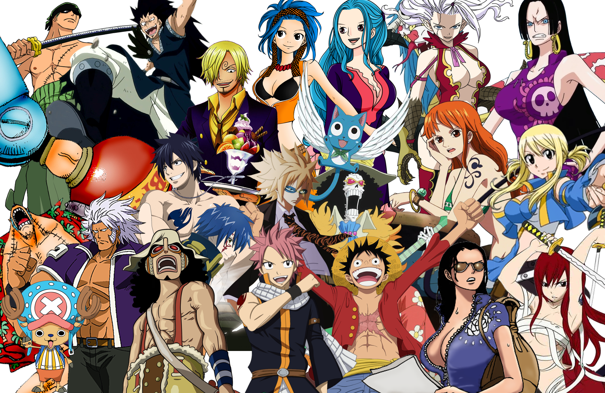 Characters, One Piece x Fairy Tail Wikia