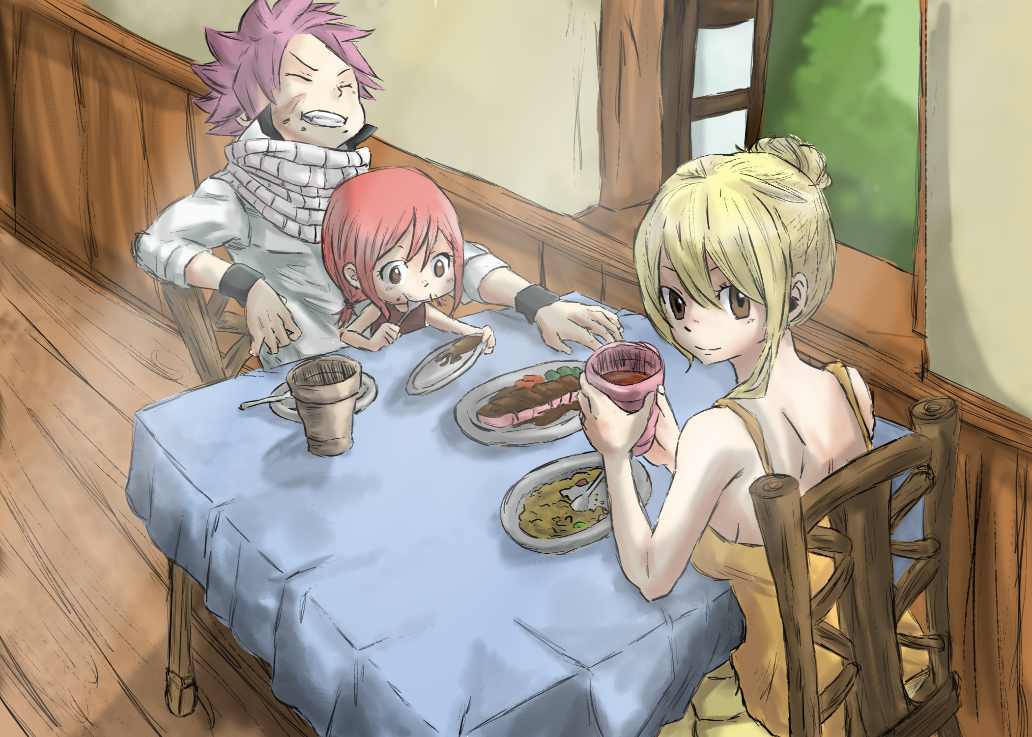 Fairy Tail children Then they grew up  Fairy tail love, Fairy tail,  Anime fairy