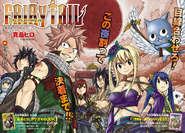 Lucy on the cover of Chapter 522