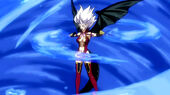 Mirajane using Evil Explosion