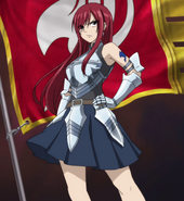 Erza as the seventh guild master