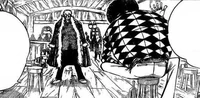 Zatô confronted by Laxus