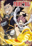 Natsu on the sixth DVD cover