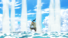 Madmole standing on his Armor Dragon Slayer Magic platform
