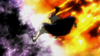 Natsu's Dazzling Flame of Dragon God