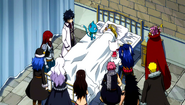 Juvia looks after Lucy