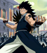 Gajeel's original outfit