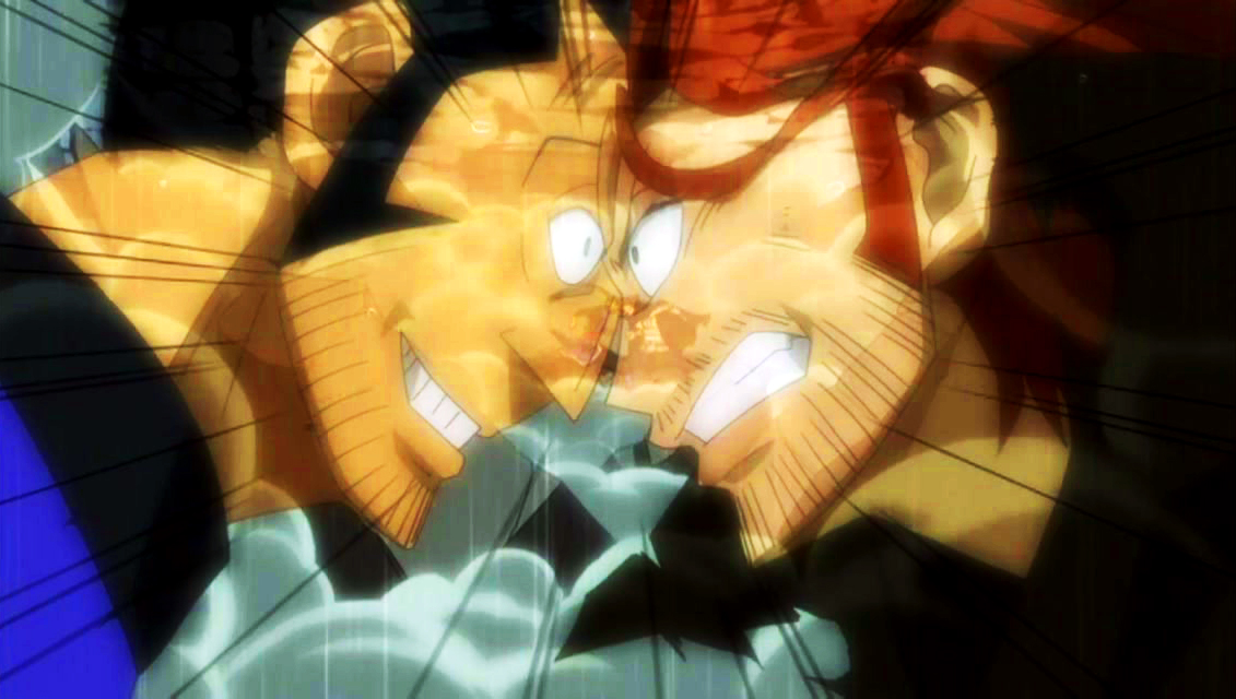 fairy tail gildarts vs bluenote