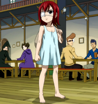 Chibi Erza with eyepatch