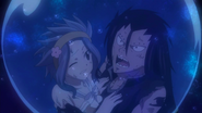 Gajeel and Levy get air