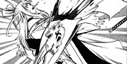 La sconfitta di Ikaruga nel manga