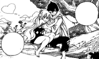 Mavis and Zeref onlook the war