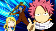 Natsu about Jude's memento to Lucy