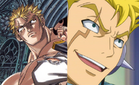 Laxus eye color