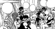 Natsu and his friends return home to Magnolia