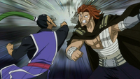 Gildarts & bluenote hitting each other