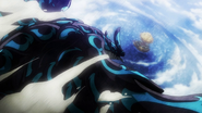 Acnologia attacks Tenrou Island