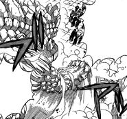 Ichiya is made fun of by the Rock Dragon