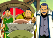 Makarov tries to be convinced by Macao not to enter the Grand Magic Games