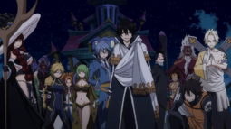 Reunión de los Spriggan 12 con Zeref