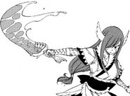 Erza unveils her Sea Empress Sword