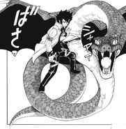 Kinana as the Flying Snake, Cubellios