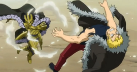 Alexei ataca a Laxus