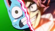 Natsu and Happy determined to defeat Cobra