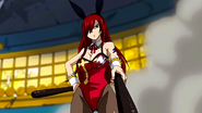 Erza's casino outfit