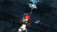 Erza attacked by Explosion